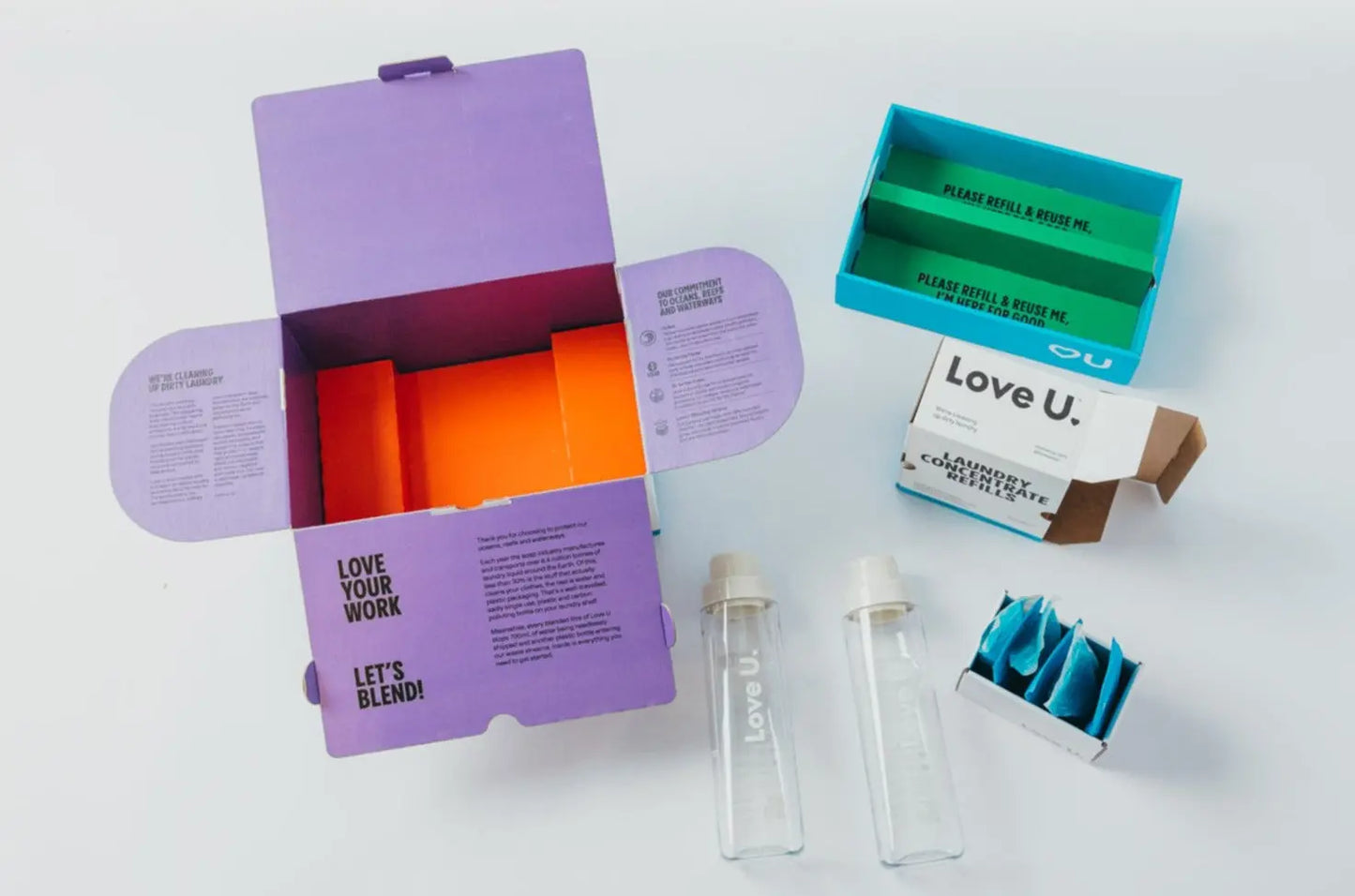 Colours Laundry Liquid Starter Pack loveusoap