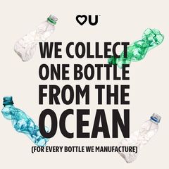 Statement highlighting plastic recycling