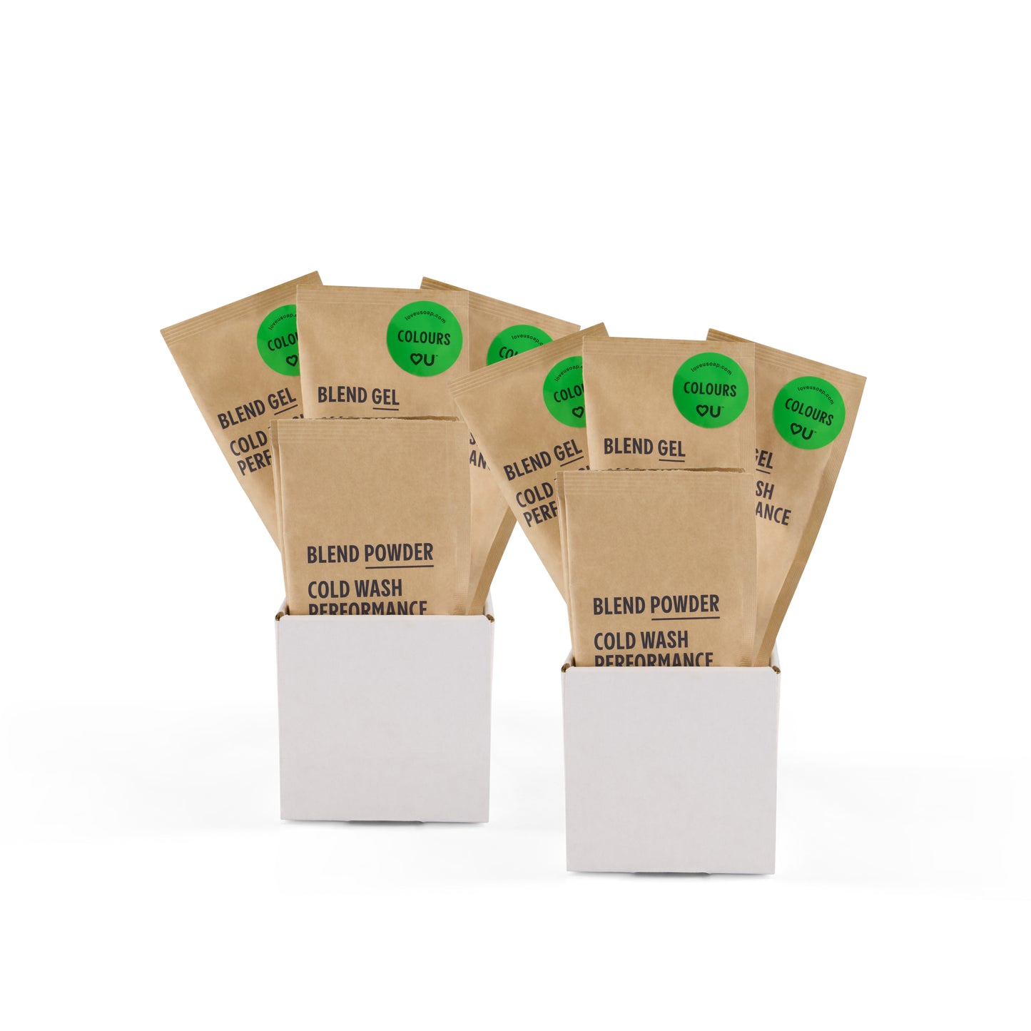 Compostable Sachets - Colours Laundry Liquid Refill Bundle