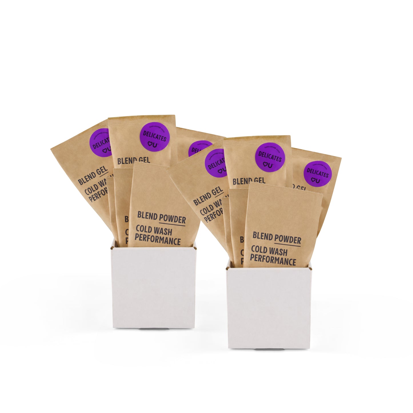 Delicates Laundry Liquid Compostable Sachets