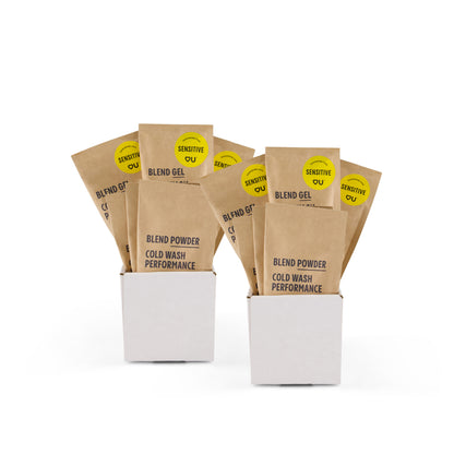 Sensitive Laundry Liquid Gel & Powder Sachets