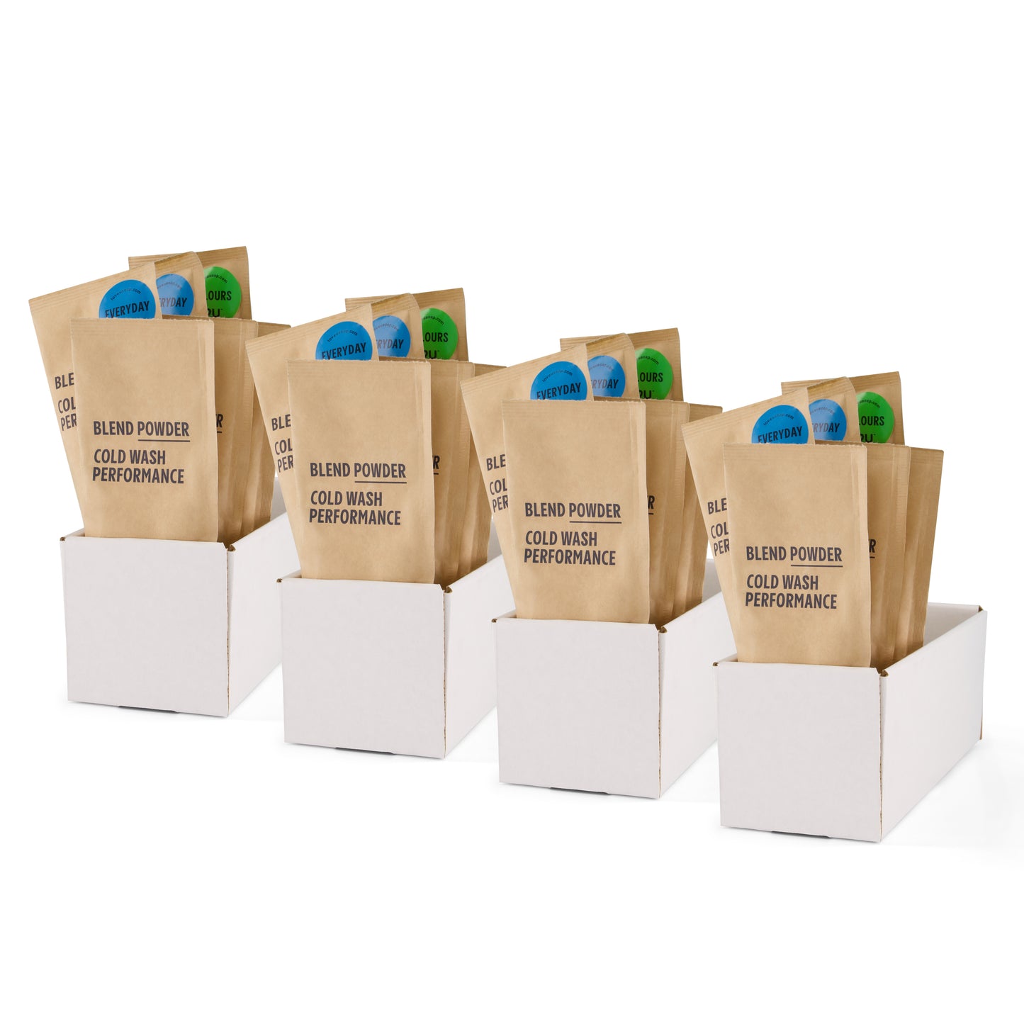 Everyday & Colours Laundry Liquid Refill Sachets x 4