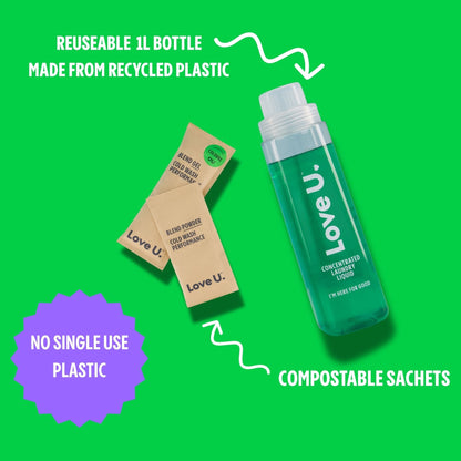 Colours Laundry Liquid Starter Pack loveusoap