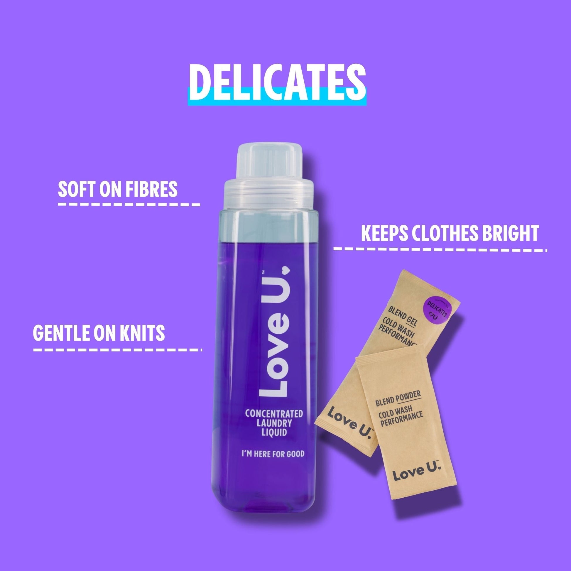 Delicates Laundry Liquid Starter Pack loveusoap