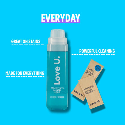 Everyday Laundry Liquid Starter Pack loveusoap