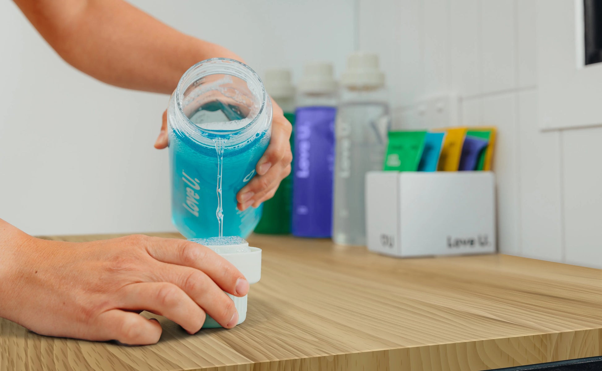 Measuring Love U Soap Everyday Laundry Liquid