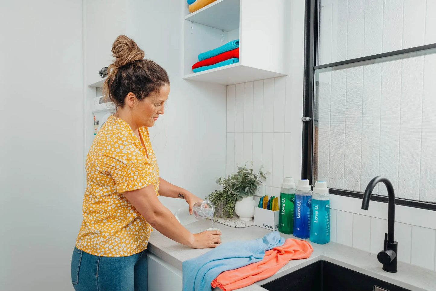 Using Sensitive Laundry Liquid
